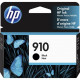 HP 910 (3YL61AN) Ink Cartridge - Black - Inkjet - Standard Yield - 300 Pages - 1 Each - TAA Compliance 3YL61AN