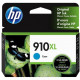 HP 910XL Original Ink Cartridge - Cyan - Inkjet - High Yield - 825 Pages - 1 Each 3YL62AN#140