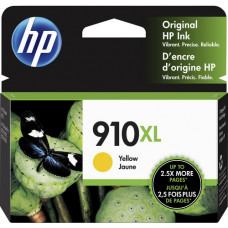 HP 910XL (3YL64AN) Ink Cartridge - Yellow - Inkjet - High Yield - 825 Pages - 1 Each - TAA Compliance 3YL64AN