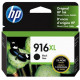 HP 916XL Original Ink Cartridge - Black - Inkjet - Extra High Yield - 1500 Pages - 1 Each 3YL66AN#140