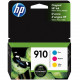 HP 910 Original Ink Cartridge - Cyan, Magenta, Yellow - Inkjet - Standard Yield - 315 Pages - 1 Each 3YN97AN#140