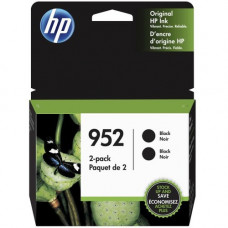 HP 952 Original Ink Cartridge - Black - Inkjet - 2 Pack 3YP21AN#140