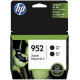 HP 952 Original Ink Cartridge - Black - Inkjet - 2 Pack 3YP21AN#140