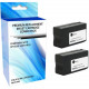eReplacements 3YP21AN-ER Remanufactured High Yield Ink Cartridge 952XL Black Ink 2 Pack - Inkjet - High Yield - 2000 Pages Black (Per Cartridge) - 2 Pack 3YP21AN-ER