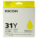 Ricoh Yellow Ink Cartridge (1,750 Yield) - TAA Compliance 405691