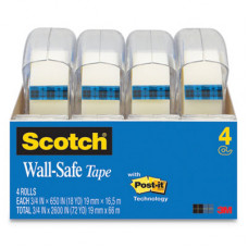 3m TAPE,WALL SAFE,DISP,4/PK - TAA Compliance 4183