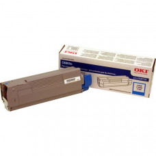 OKI Cyan Toner Cartridge (6,000 Yield) 43487735