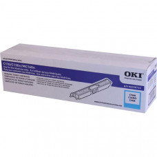 OKI Cyan Toner Cartridge (1,500 Yield) - TAA Compliance 44250711
