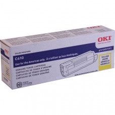 OKI Yellow Toner Cartridge (6,000 Yield) 44315301