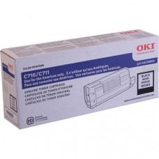 OKI Black Toner Cartridge (11,000 Yield) 44318604