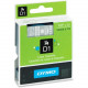 Newell Rubbermaid Dymo D1 Electronic Tape Cartridge - 1/2" Width x 23 ft Length - Thermal Transfer - Clear - Polyester - 1 Each - TAA Compliance 45020