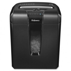 Fellowes Powershred&reg; 63Cb Cross-Cut Shredder - Non-continuous Shredder - Cross Cut - 10 Per Pass - for shredding Staples, Credit Card, Paper Clip, Paper - 0.156" x 2" Shred Size - P-3 - 10 ft/min - 9" Throat - 8 Minute Run Time - 20