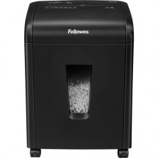 Fellowes Powershred 62MC Micro-Cut Shredder - Non-continuous Shredder - Micro Cut - 10 Per Pass - for shredding Paper, Staples, Credit Card - 0.109" x 0.391" Shred Size - P-4 - 9 ft/min - 9" Throat - 7 Minute Run Time - 1 Hour Cool Down Tim