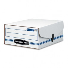 Fellowes Bankers Box Liberty&reg; Binder-Pak&trade; - Internal Dimensions: 9.13" Width x 11.38" Depth x 4.38" Height - External Dimensions: 9.8" Width x 11.9" Depth x 4.8" Height - Ring Lock Closure - Corrugated Paper