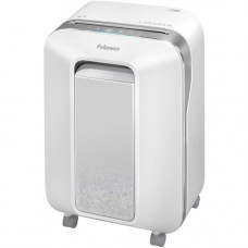 Fellowes Powershred&reg; LX200 Micro Cut Shredder (White) - Micro Cut - 12 Per Pass - for shredding Paper - P-4 - 10 Minute Run Time - 6 gal Wastebin Capacity - White 5015101