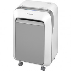 Fellowes Powershred&reg; LX210 Micro Cut Shredder (White) - Micro Cut - 16 Per Pass - for shredding Paper - P-4 - 20 Minute Run Time - 7 gal Wastebin Capacity - White 5015301