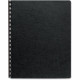Fellowes Expressions&trade; Linen Presentation Covers - Letter, Black, 200 pack - 11" Height x 8.5" Width x 0.1" Depth - For Letter 8 1/2" x 11" Sheet - Black - 200 / Pack 5217001