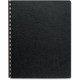 Fellowes Expressions&trade; Linen Presentation Covers - Oversize, Black, 200 pack - 11.3" Height x 8.8" Width x 0.1" Depth - 8 3/4" x 11 1/4" Sheet - Black - Linen - 200 / Pack 52115