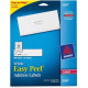 Avery &reg; Easy Peel(R) Address Labels, Sure Feed(TM) Technology, Permanent Adhesive, 1" x 4", 500 Labels (5261) - Permanent Adhesive - 1" Width x 4" Length - Rectangle - Laser - White - 20 / Sheet - 500 / Pack - FSC, TAA Complian