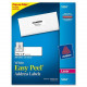 Avery &reg; Easy Peel(R) Address Labels, Sure Feed(TM) Technology, Permanent Adhesive, 1-1/3" x 4", 350 Labels (5262) - Permanent Adhesive - 4" Width x 1 21/64" Length - Rectangle - Laser - White - 14 / Sheet - 350 / Pack - FSC, TA