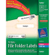 Avery White File Folder Labels for Laser and Inkjet Printers, 2/3" x 3 7/16" (30 Labels/Sheet) (50 Sheets/Box) - TAA Compliance 5366