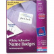 Avery Adhesive Name Badges, 2 1/3" x 3 3/8" (400 Badges/Box) - TAA Compliance 5395