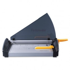 Fellowes Plasma&trade; 180 Paper Cutter - 1 x Blade(s)Cuts 40Sheet - 18" Cutting Length - 4.8" Height x 14.4" Width x 30.1" Depth - Metal Base, Stainless Steel - Black, Silver 5411102