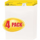 3m Post-it 559VAD Super Sticky Self-Stick Easel Pad - 30 Sheet - 18lb - Unruled - 25" x 30" - 4 / Carton - White 559-VAD
