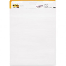 3m Post-it&reg; Super Sticky Flip Chart Pad - 30 Sheets - Plain - Stapled - 18.5lb Basis Weight 25" x 30" - White Paper - Self-adhesive - No - 2 / Carton - TAA Compliance 559STB