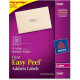 Avery Easy Peel Clear Address Labels for Laser Printers (1" x 2 5/8") (30 Labels/Sheet) (50 Sheets/Box) - TAA Compliance 5660