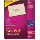 Avery &reg; Matte Clear Address Labels, Sure Feed(TM) Technology, Laser, 1-1/3" x 4", 700 Labels (5662) - Permanent Adhesive - 1 21/64" Width x 4 1/8" Length - Rectangle - Laser, Inkjet - Clear - 14 / Sheet - 700 / Box - TAA Compli
