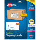 Avery &reg; TrueBlock Shipping Labels - 2 1/2" Width x 4" Length - Permanent Adhesive - Rectangle - Laser - White - Paper - 8 / Sheet - 25 Total Sheets - 200 Total Label(s) - 200 / Pack - TAA Compliance 5816