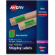Avery &reg; High-Visibility Neon Shipping Labels for Laser Printers 2 x 4, Assorted Colors, Box of 1,000 (5964) - Permanent Adhesive - 4" Width x 2" Length - Rectangle - Laser - Neon Magenta, Neon Green, Neon Yellow - Paper - 10 / Sheet - 10