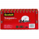 3m Scotch&reg; Transparent Tape, 3/4" x 1000" - 0.75" Width x 83.33 ft Length - 1" Core - Photo-safe, Transparent, Glossy - 24 / Pack - Clear - TAA Compliance 600K24
