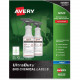Avery &reg; UltraDuty GHS Chemical - Pigment-Based Inkjet - Permanent Adhesive - 3 1/2" Width x 5" Length - Rectangle - Inkjet - White - 4 / Sheet - 200 Total Label(s) - 200 / Box - TAA Compliance 60523