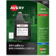 Avery &reg; UltraDuty GHS Chemical - Pigment-Based Inkjet - Permanent Adhesive - 4" Width x 4" Length - Square - Inkjet - White - 4 / Sheet - 200 Total Label(s) - 200 / Box - TAA Compliance 60524