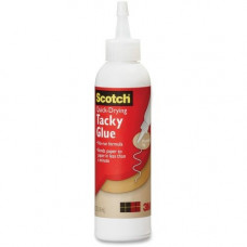 3m Scotch Quick-Drying Tacky Glue - 4 oz - 1 Each - Clear - TAA Compliance 6052B