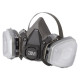 3m Half-face Respirator - Paint, Mist, Vapor Protection - 1 - TAA Compliance 6111PA1A