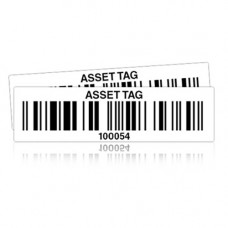 Wasp Pre-Printed Polyester Asset Tag - 2" Width x 1" Length - TAA Compliance 633808403546