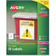 Avery &reg; Durable ID Labels, Permanent Adhesive, 8-1/2" x 11", Matte White, 50 Labels (6575) - Permanent Adhesive - 8 1/2" Width x 11" Length - Rectangle - Laser - White - Polyester - 1 / Sheet - 50 / Pack - TAA Compliance 6575