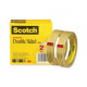 3m Scotch&reg; Permanent Double Sided Tape, 3/4" x 1296" - 0.75" Width x 36 yd Length - 3" Core - Non-yellowing, Photo-safe, Glossy - 2 / Pack - Clear - TAA Compliance 665-2P34-36