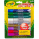 Crayola Washable Glitter Glue - Home Project, ClassRoom Project, Art, Decoration - 9 / Pack - Blue, Green, Jade Green, Natural, Silver, Gold, Multi, Red, Purple - TAA Compliance 693527