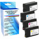 eReplacements 6ZA02AN-ER Remanufactured High Yield Ink Cartridge 934XL/935XL Black/Cyan/Magenta/Yellow Black/Color Combo Pack - Inkjet - High Yield - 1000 Pages Black, 1000 Pages Cyan, 1000 Pages Magenta, 1000 Pages Yellow 6ZA02AN-ER
