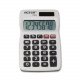 Victor 700 Pocket Calculator - 4 Functions - Large LCD, Easy-to-read Display, Rubber Keytop, Dual Power - 8 Digits - LCD - Battery/Solar Powered - 0.3" x 2.3" x 4" - Gray - Rubber - 1 Each 700