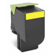 Lexmark (700H4) High Yield Yellow Toner Cartridge (3,000 Yield) - TAA Compliance 70C0H40