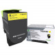 Lexmark Unison Toner Cartridge - Yellow - Laser - High Yield - 3500 Pages - TAA Compliance 71B0H40