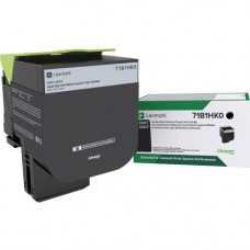 Lexmark Toner Cartridge - Black - Laser - High Yield - 1 Each - TAA Compliance 71B1HK0