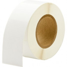 Primera High-Gloss Label - 2.5" Width x 7" Length - Permanent - White - TAA Compliance 74893