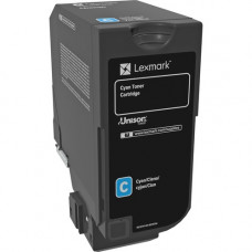Lexmark Cyan Toner Cartridge (7,000 Yield) 74C0S20