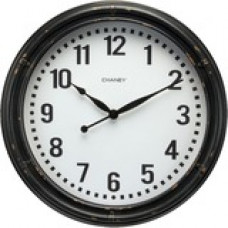 Chaney Instrument Wall Clock - Quartz - Black Main Dial Case 75466A1